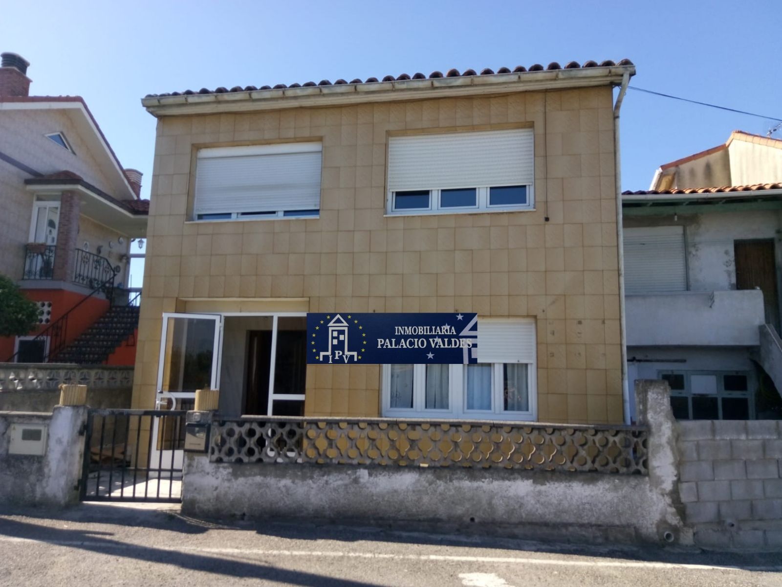 Exterior view of Single-family semi-detached for sale in Castrillón  with Heating and Storage room