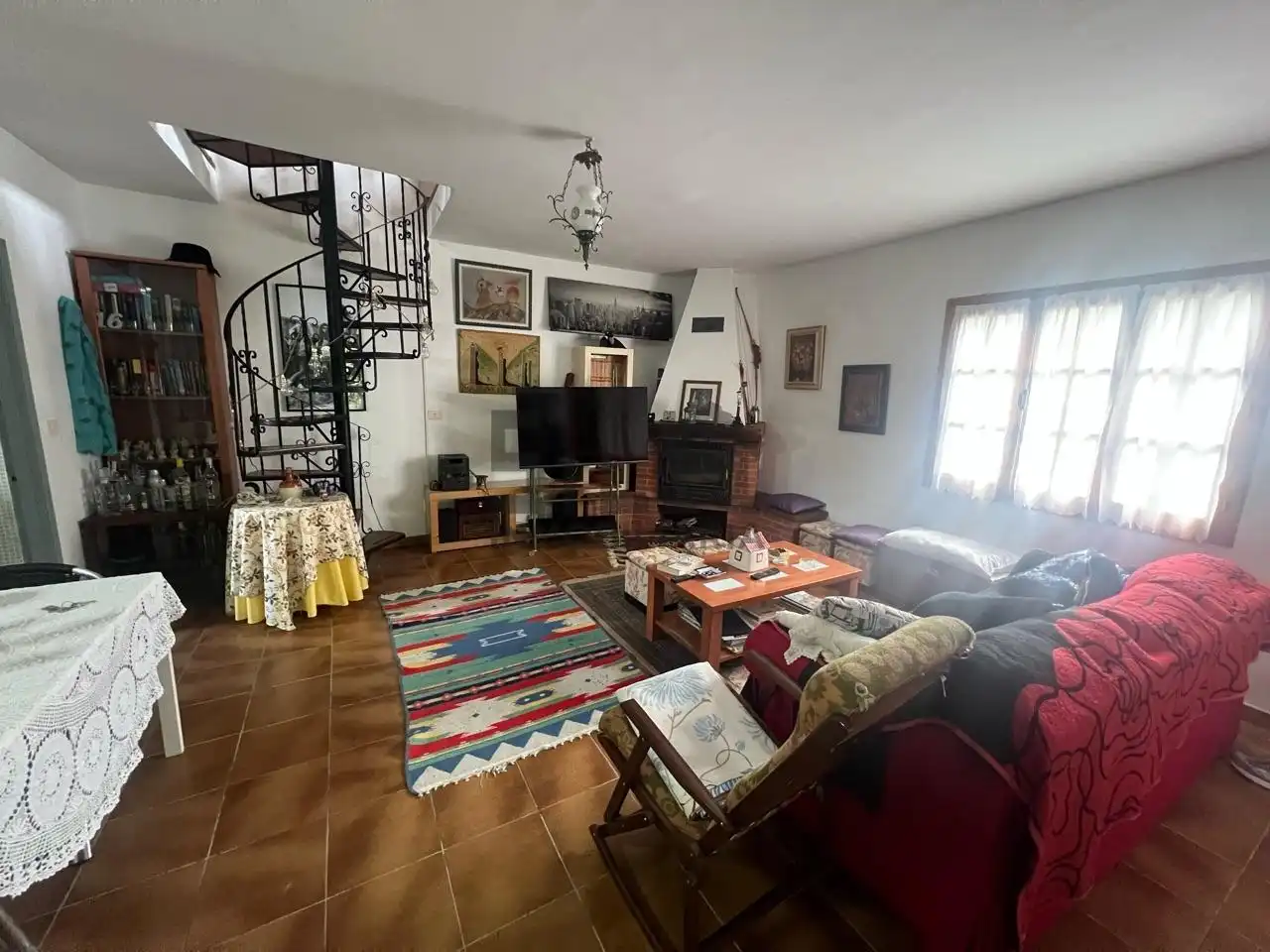 Sala de estar de Casa o chalet en venta en Taboadela con Jardín privado, Trastero y Amueblado