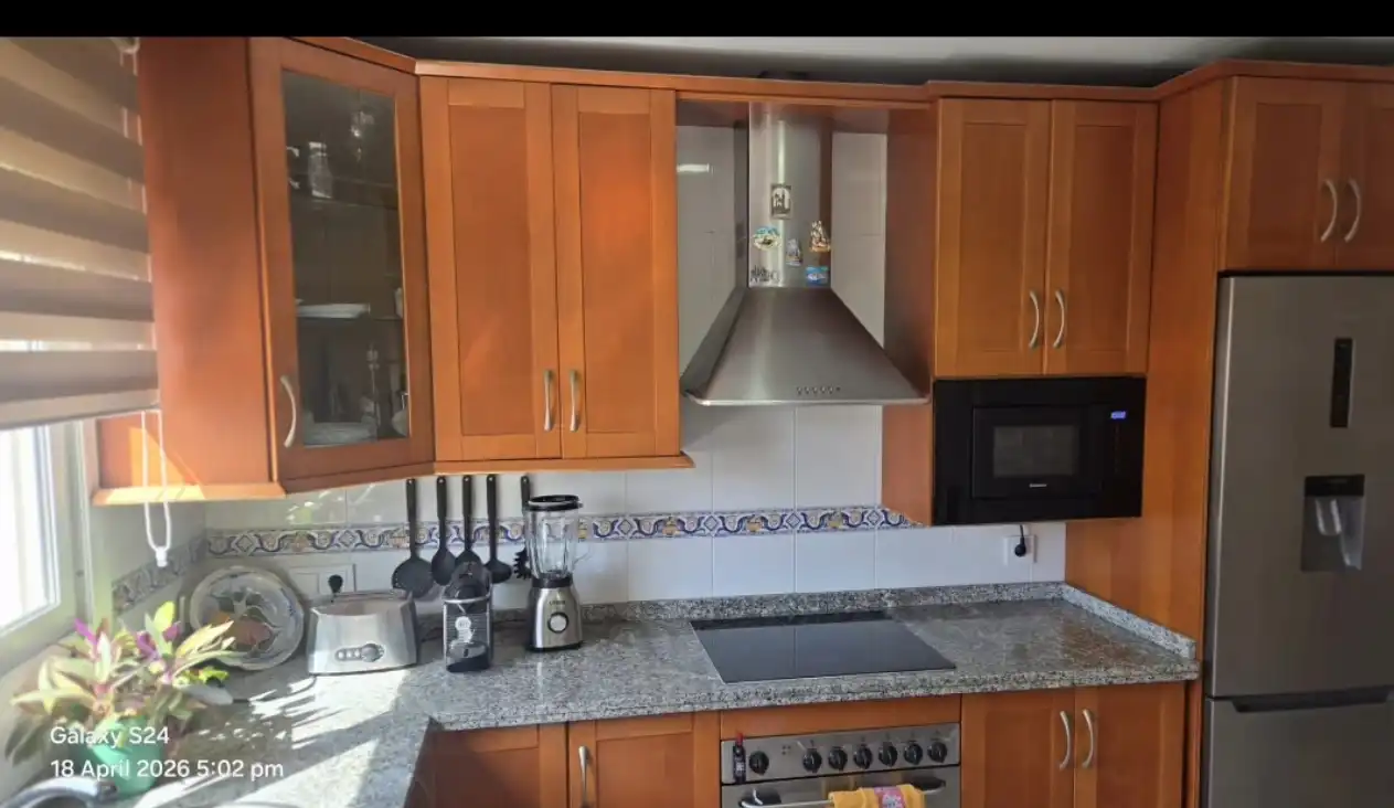Cocina de Piso de alquiler en Fuengirola con Aire acondicionado, Calefacción y Terraza