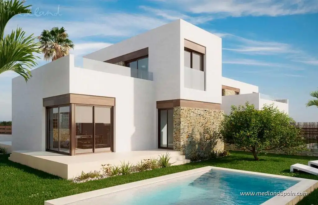 Detached house with pool for sale in Balcón de Finestrat - Terra Marina
