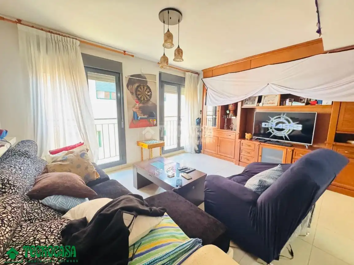Sala de estar de Piso en venta en Casarrubios del Monte con Aire acondicionado