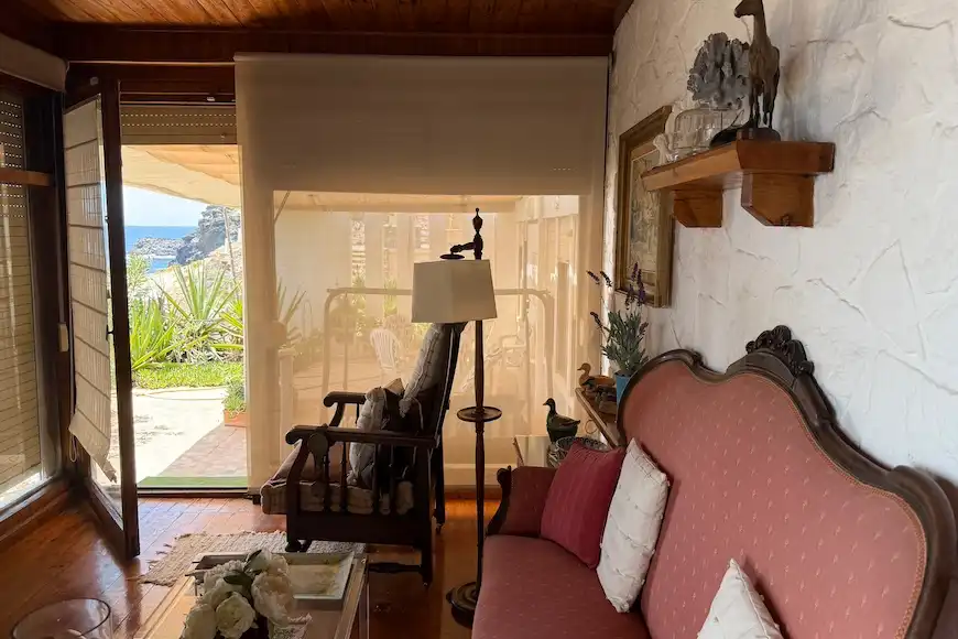 Sala de estar de Casa o chalet en venta en Cartagena con Jardín privado, Parquet y Terraza