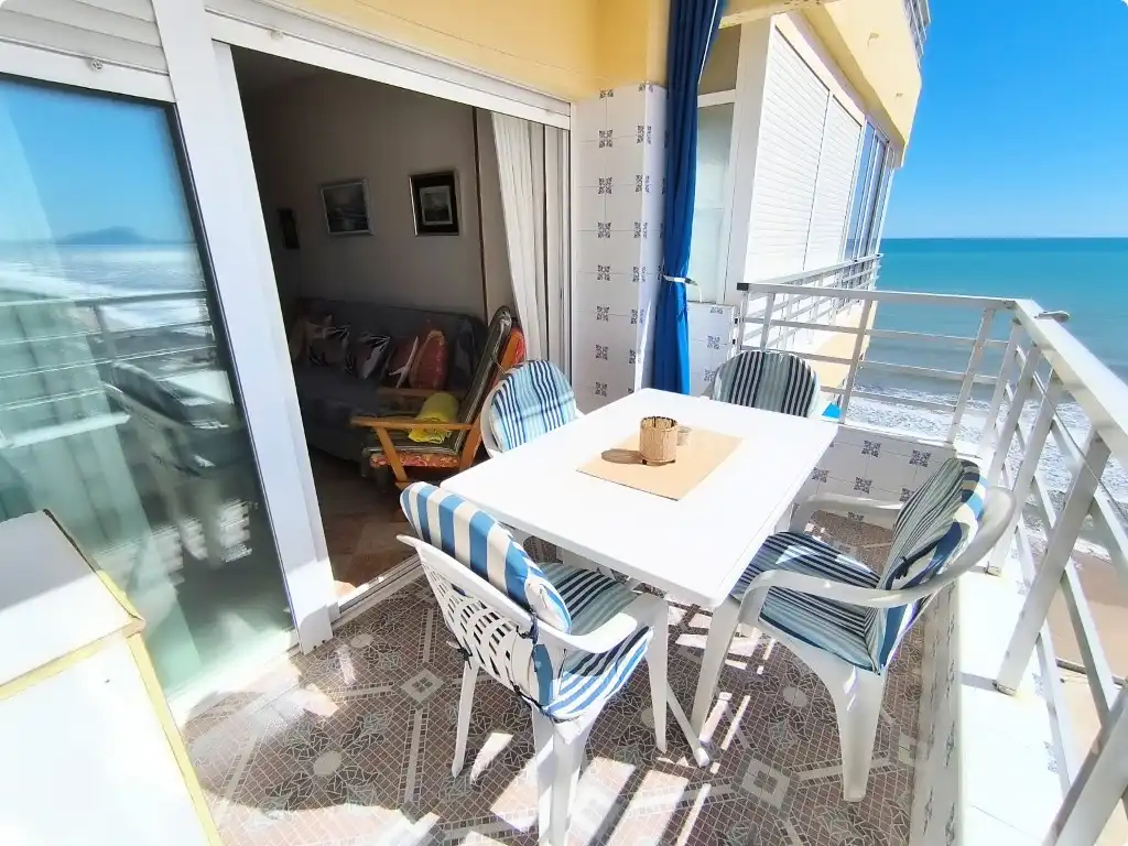 Terrasse von Wohnung zum Verkauf in Bellreguard mit Balkon und Gemeinschaftspool