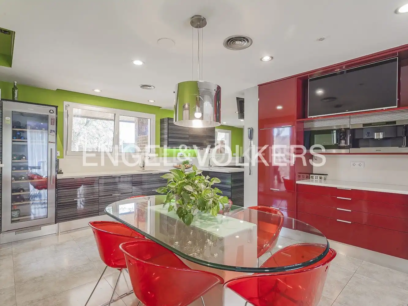 Kitchen of Detached homes for sale in Cerdanyola del Vallès  with Air Conditioner, Heating and Private garden