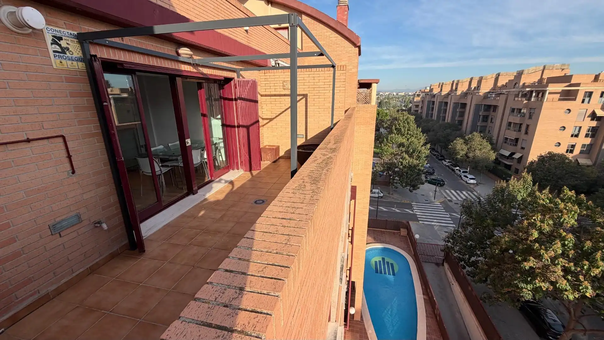 Terraza de Ático en venta en Campanar