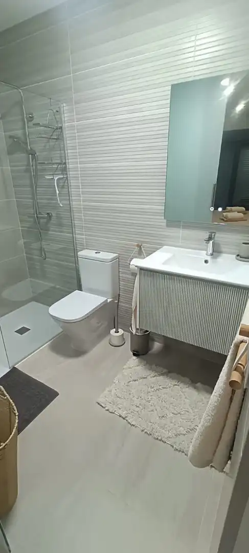 Baño de Ático de alquiler en Torrevieja con Aire acondicionado, Calefacción y Terraza