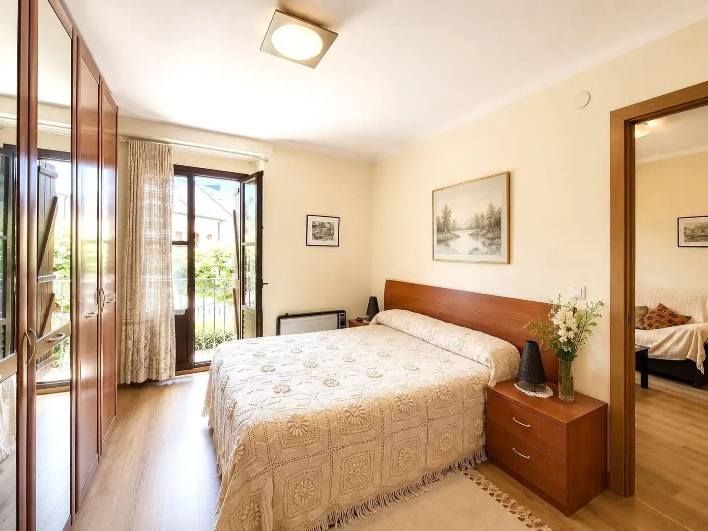 Schlafzimmer von Wohnung zum Verkauf in Villanúa mit Heizung, Abstellraum und Möbliert