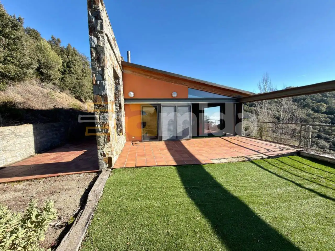 Exterior view of Houses for sale in Terrassa  with Heating, Private garden and Parquet flooring