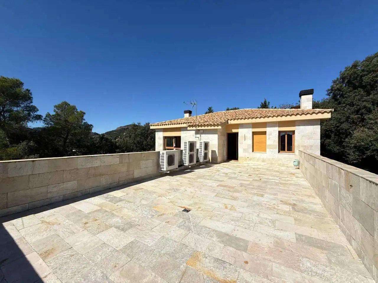 Exterior view of Houses for sale in Matadepera  with Heating and Private garden