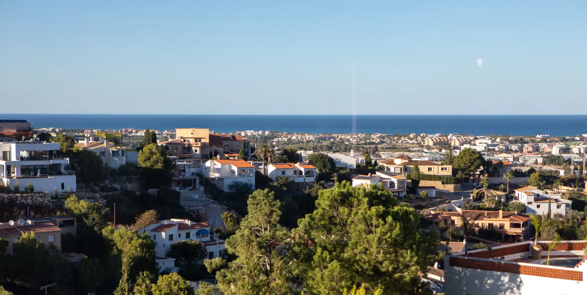 Vista exterior de Casa o chalet de alquiler en Dénia con Aire acondicionado, Calefacción y Terraza