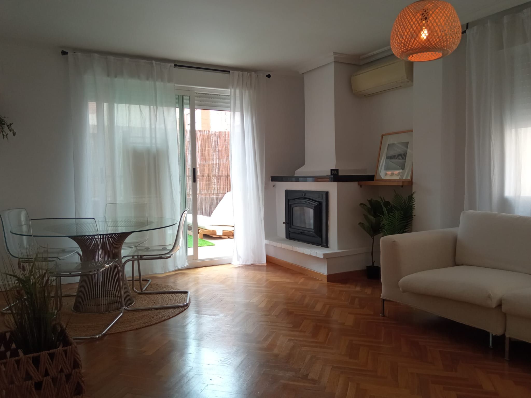 Living room of Attic for sale in Castellón de la Plana / Castelló de la Plana  with Air Conditioner, Heating and Parquet flooring