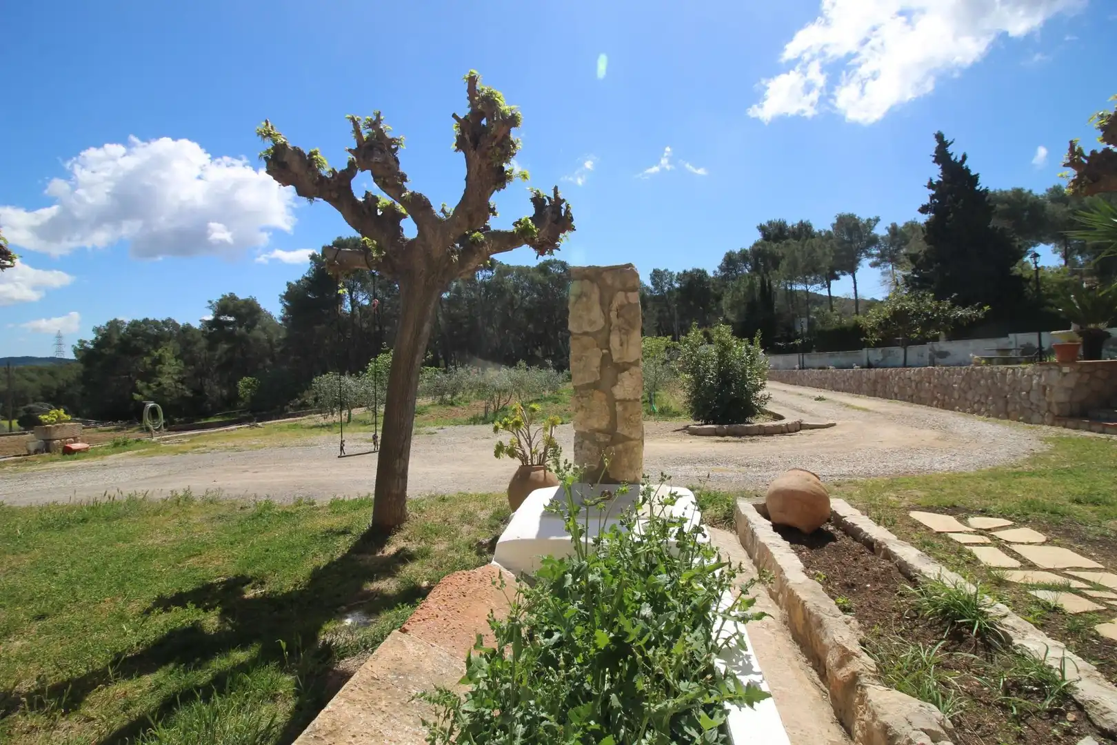 Jardí de Casa o xalet de lloguer en Canyelles amb Aire condicionat, Calefacció i Jardí privat