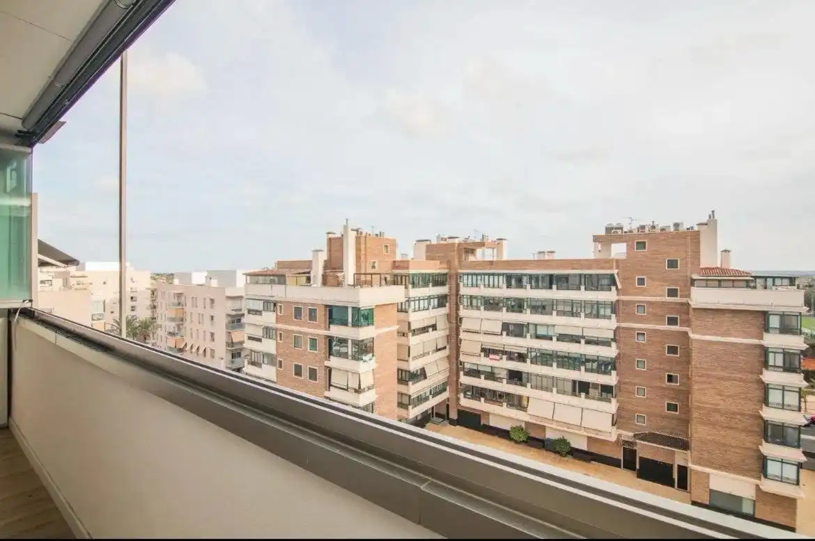 Balcony of Attic for sale in Elche / Elx  with Air Conditioner, Private garden and Terrace