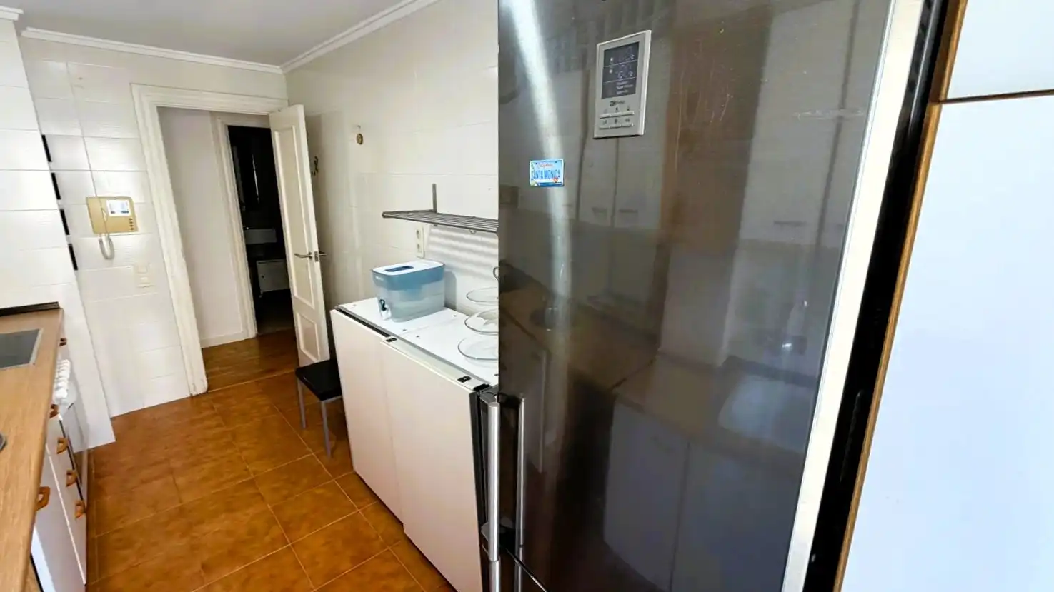Cocina de Piso de alquiler en Valencia con Aire acondicionado, Calefacción y Parquet