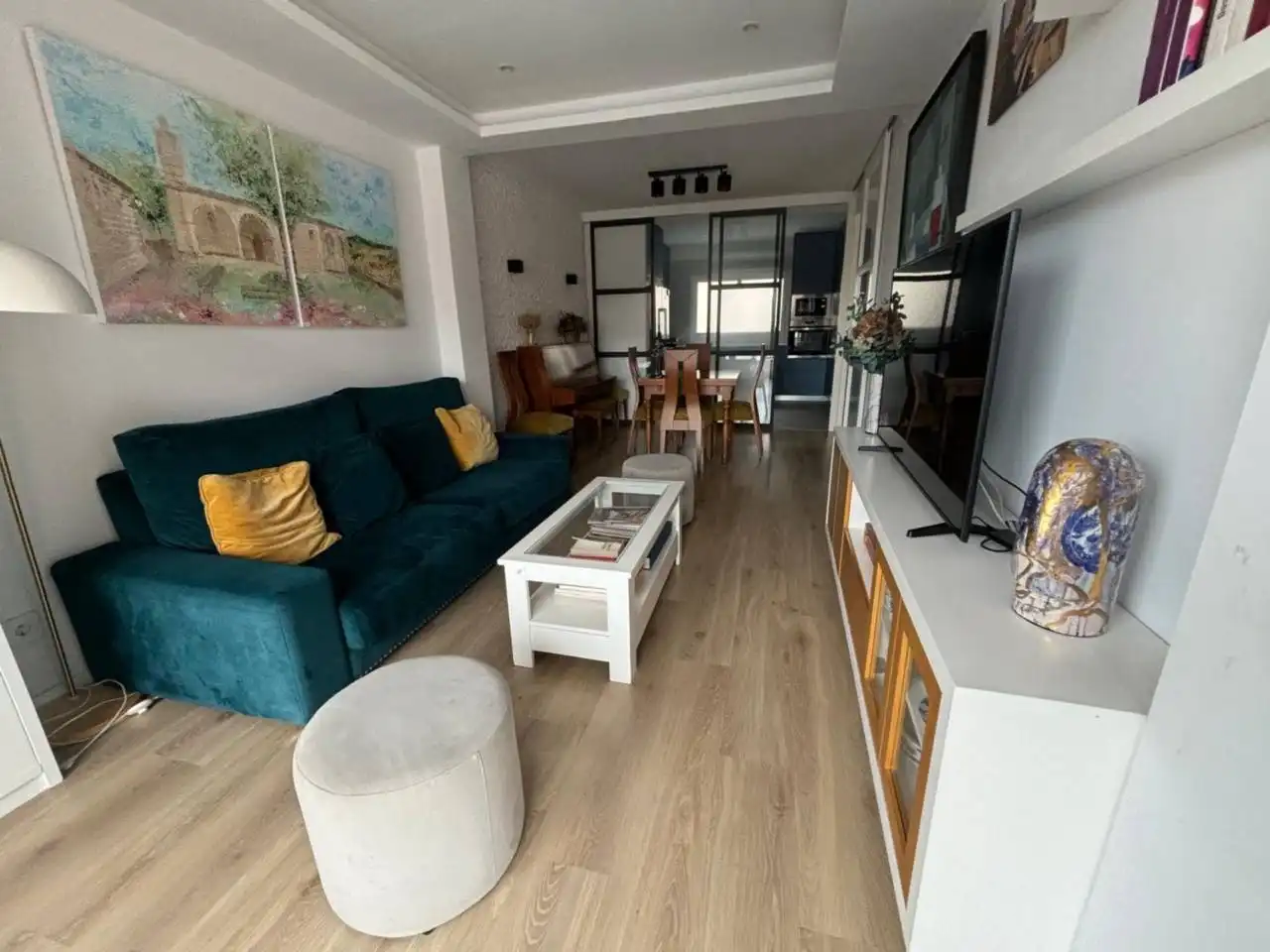 Sala de estar de Piso en venta en Madrid con Calefacción, Terraza y Trastero