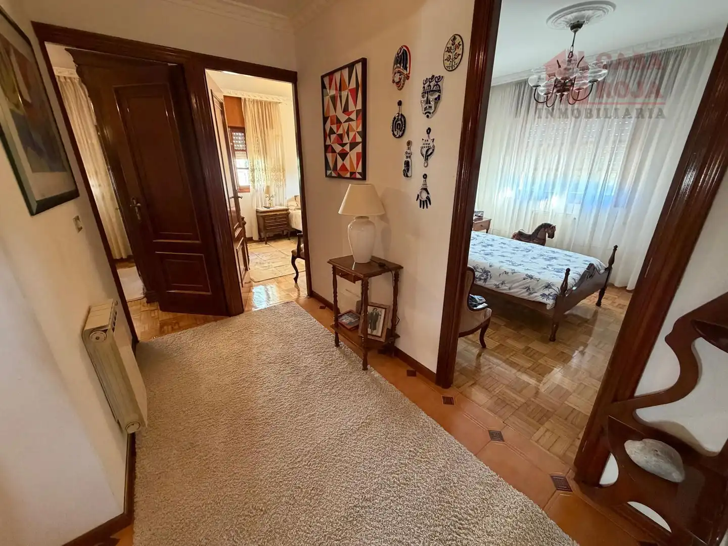 Sala de estar de Casa o chalet en venta en Bueu con Calefacción, Parquet y Terraza