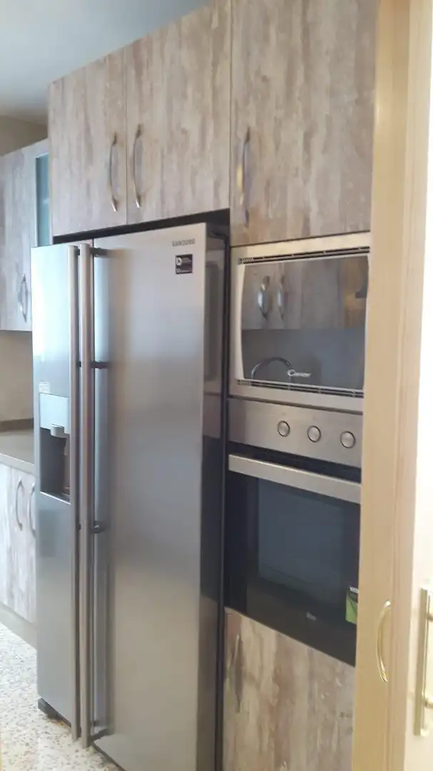 Kitchen of Flat for sale in Sevilla  with Air Conditioner, Private garden and Terrace