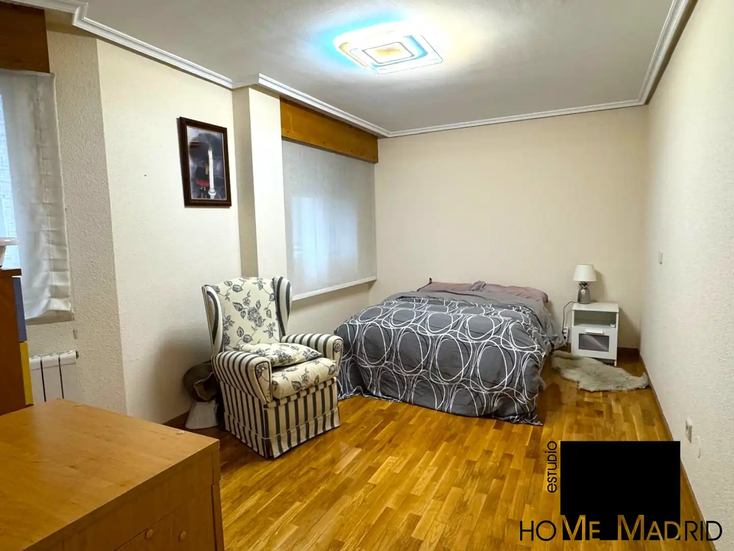 Bedroom of Flat for sale in Palencia  with Heating, Parquet flooring and Storage room