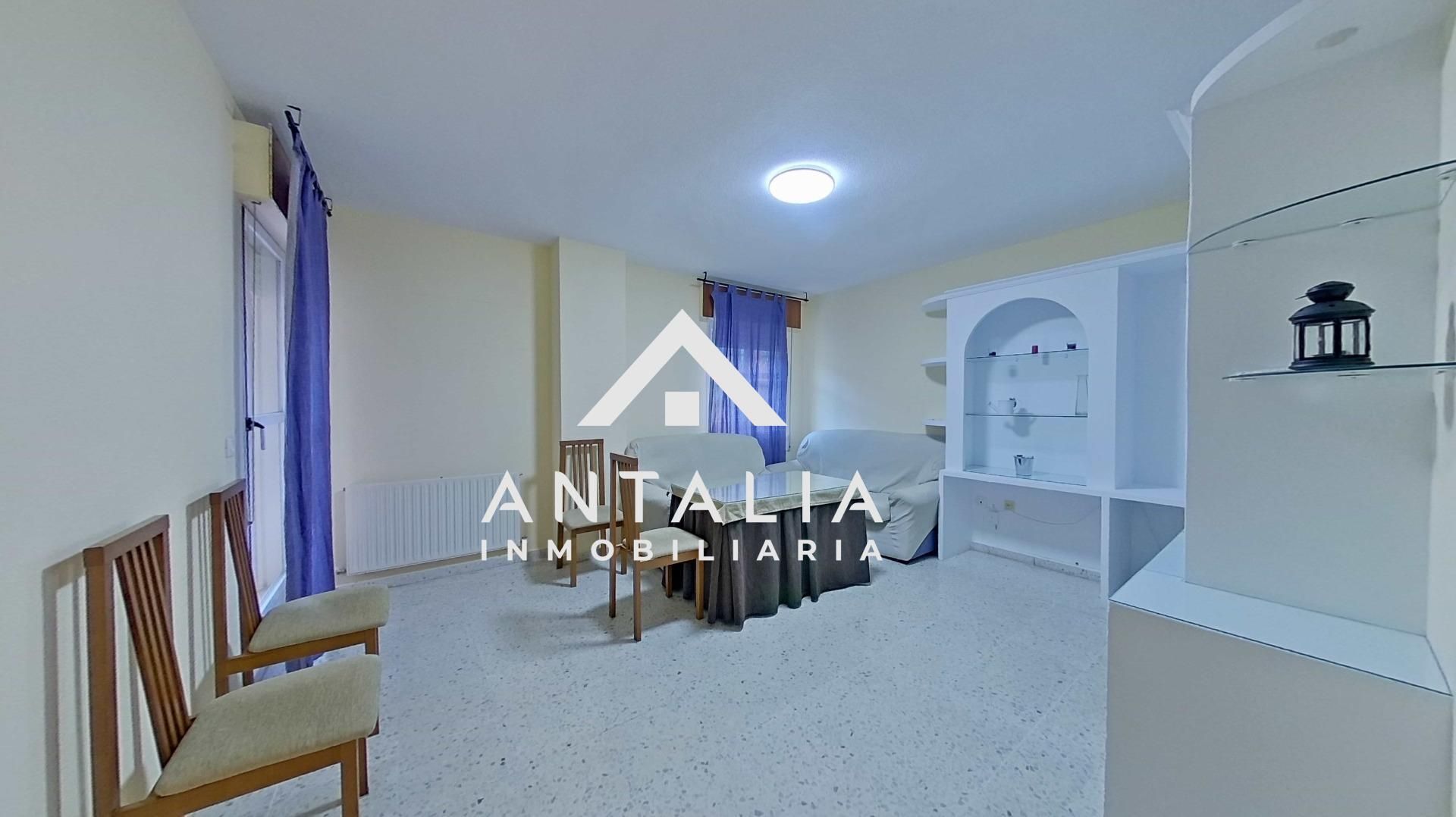 Living room of Flat to rent in Cáceres Capital  with Heating, Storage room and Furnished