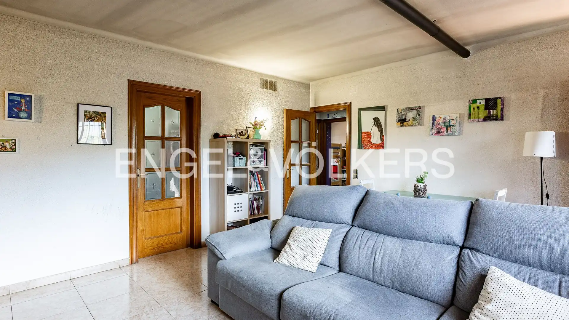 Sala de estar de Casa o chalet en venta en Vallgorguina con Calefacción, Jardín privado y Terraza