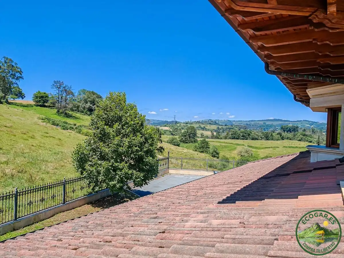 Terraza de Casa o chalet en venta en Nava con Calefacción, Jardín privado y Parquet