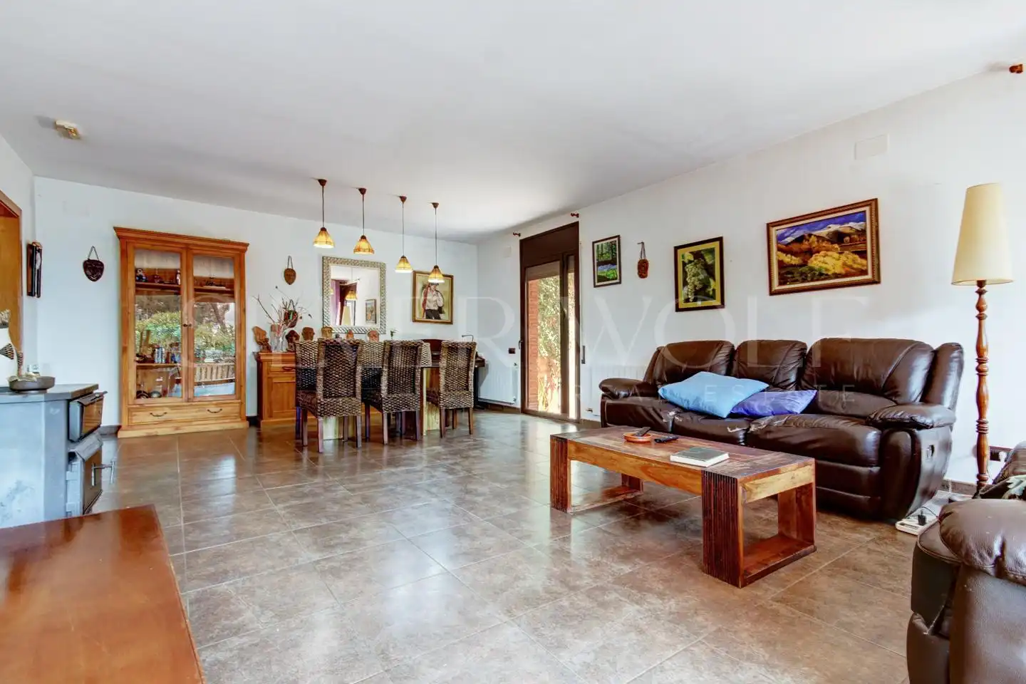 Living room of Houses for sale in Corbera de Llobregat  with Heating, Private garden and Terrace