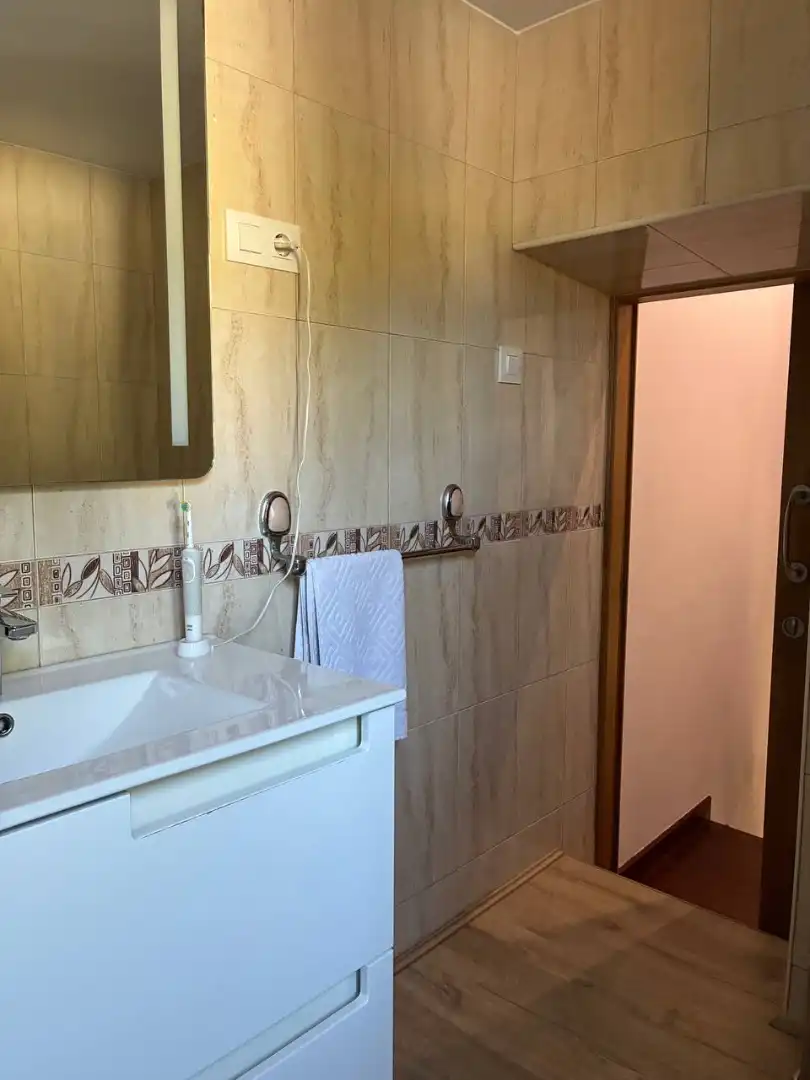 Baño de Casa o chalet en venta en Cariño con Jardín privado, Terraza y Amueblado