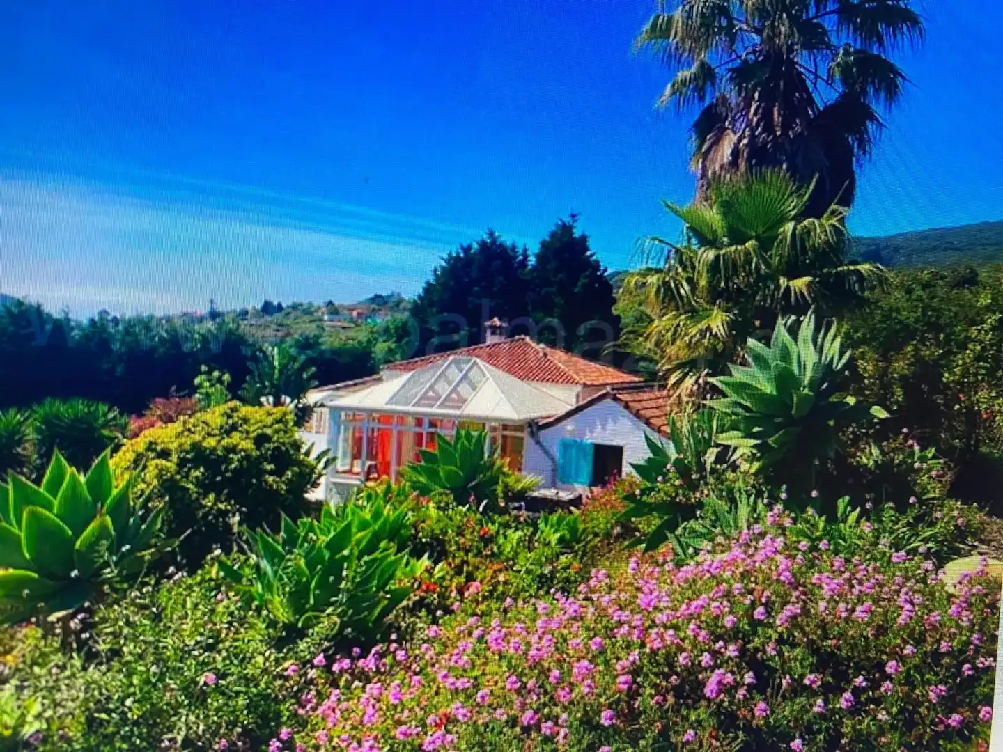 Jardí de Casa o xalet en venda en Breña Alta amb Piscina