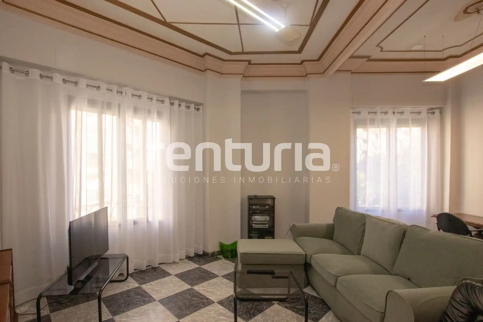 Living room of Flat for rent in Extramurs