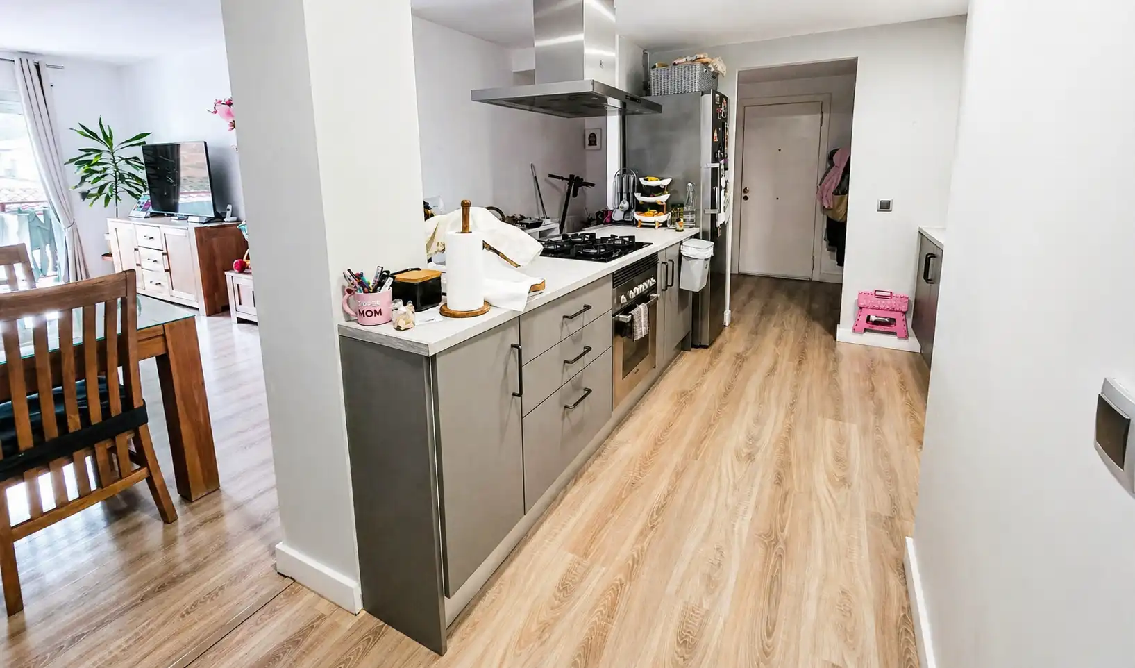 Cocina de Piso en venta en Girona con Aire acondicionado, Calefacción y Terraza