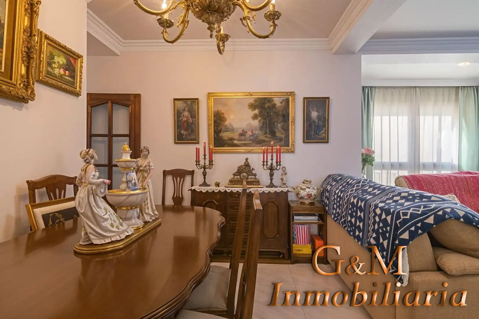 Dining room of Flat for sale in Málaga  with Air Conditioner
