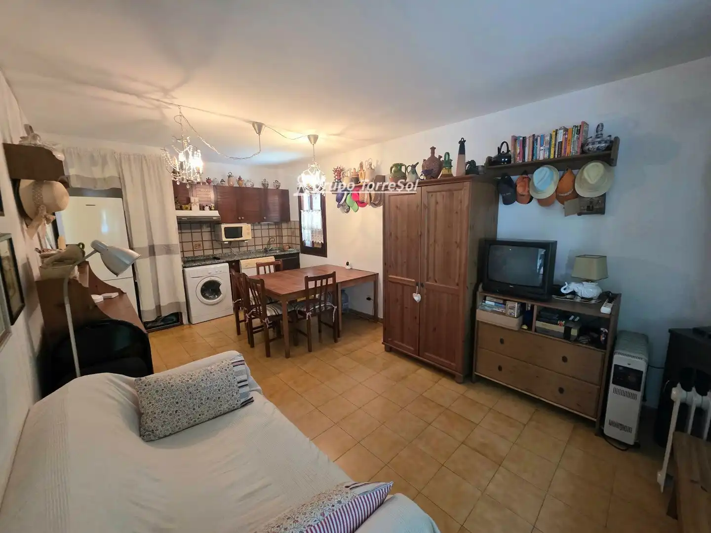 Living room of Flat for sale in Torredembarra  with Heating, Terrace and Storage room