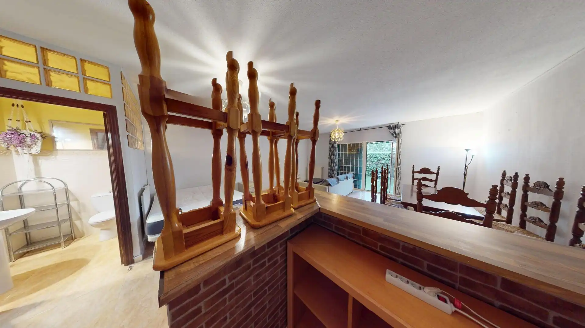 Comedor de Casa adosada en venta en El Molar (Madrid) con Calefacción, Jardín privado y Terraza