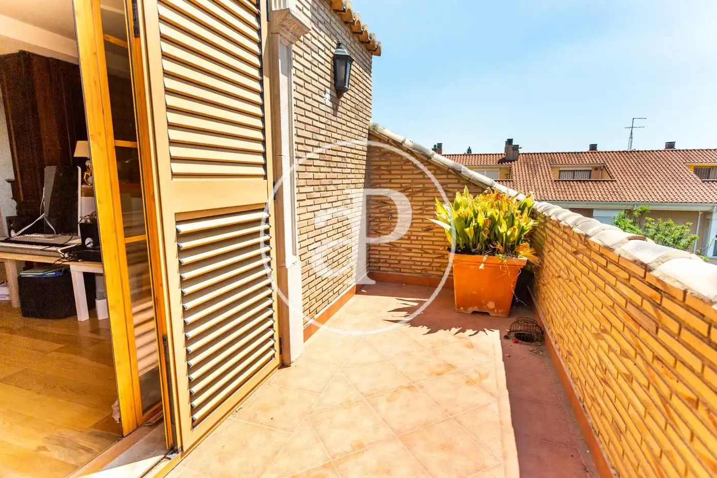 Terraza de Casa adosada en venta en Picanya con Aire acondicionado, Calefacción y Jardín privado