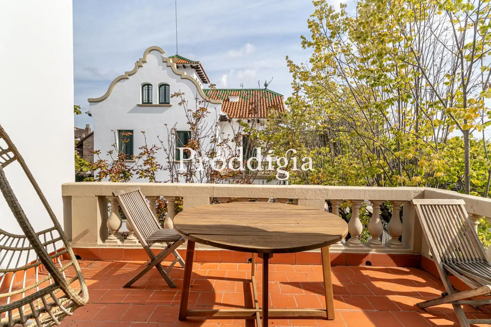 Terrace of Houses for rent in Sant Cugat del Vallès  with Air Conditioner, Heating and Swimming Pool
