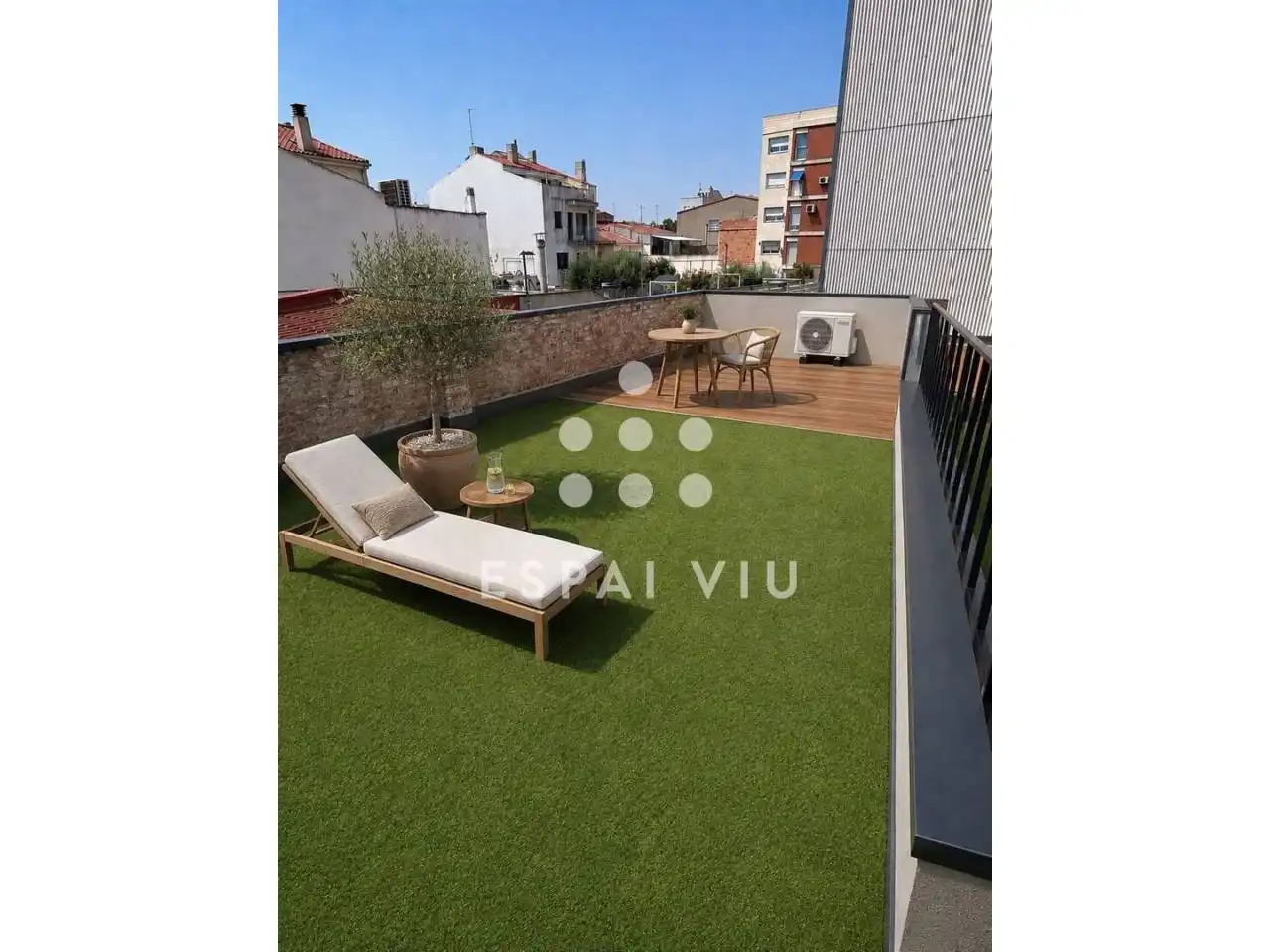 Terraza de Casa o chalet en venta en Sabadell con Aire acondicionado, Calefacción y Jardín privado