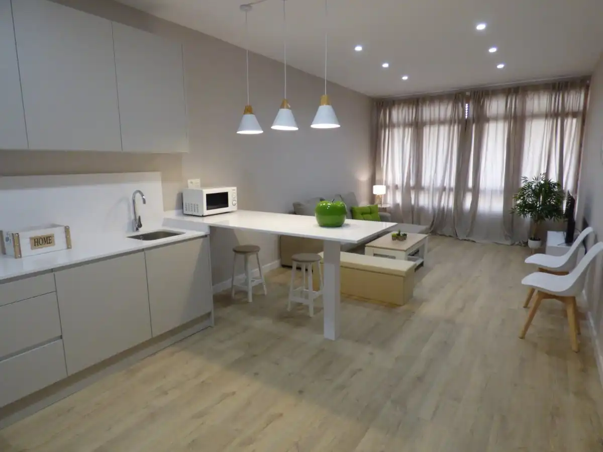 Cocina de Apartamento de alquiler en Centro