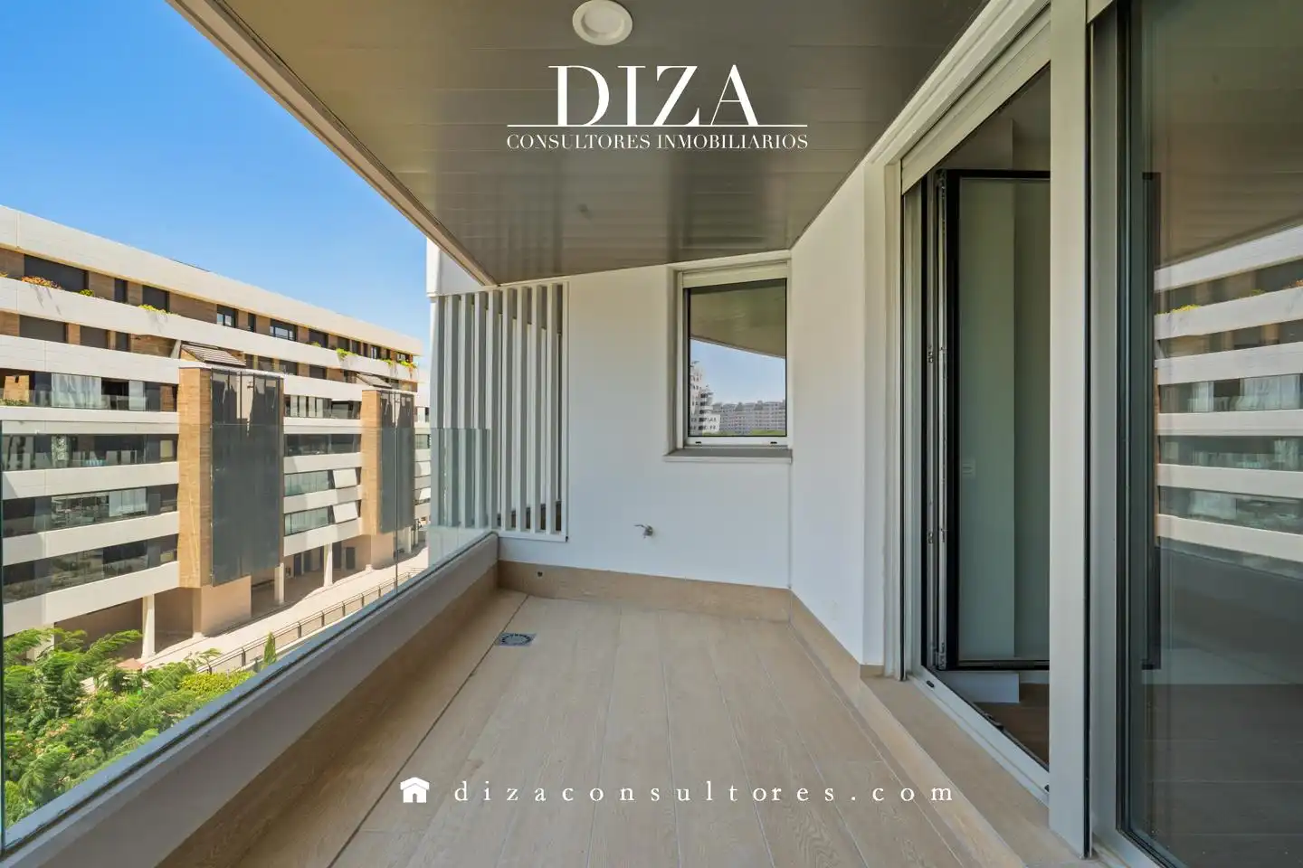 Terraza de Piso de alquiler en Madrid con Aire acondicionado, Calefacción y Terraza