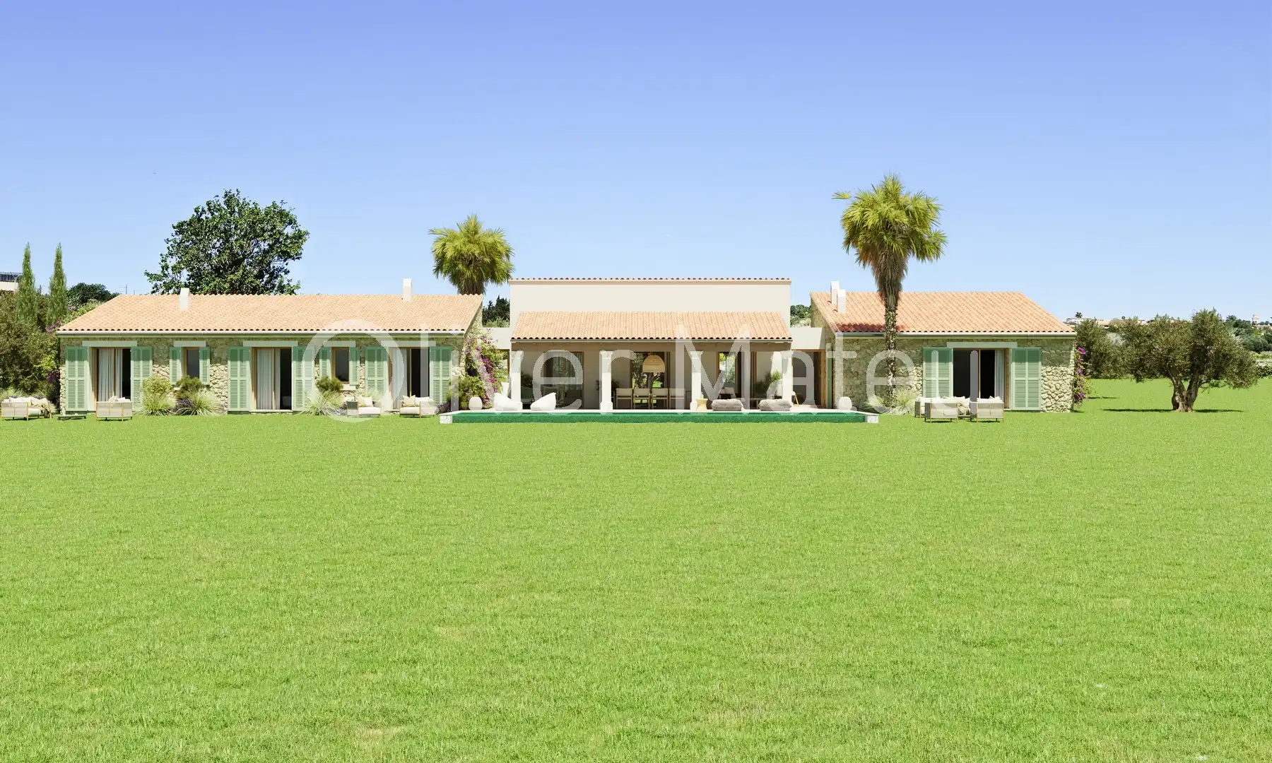 Jardín de Casa o chalet en venta en Petra con Aire acondicionado, Calefacción y Jardín privado