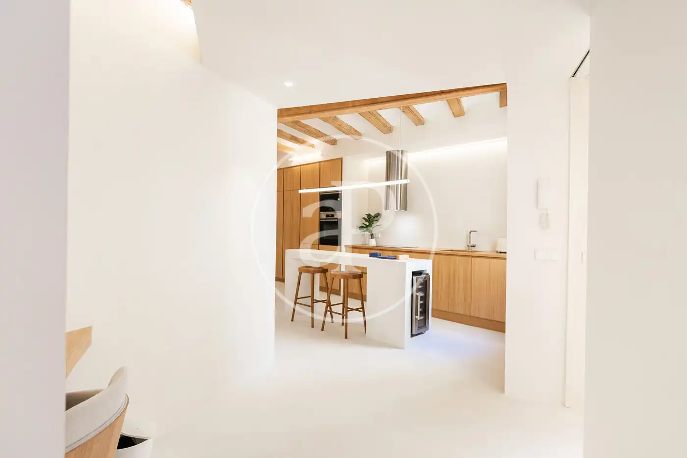 Cocina de Piso en venta en Barcelona con Calefacción, Amueblado y Balcón