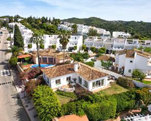 Exterior view of House or chalet for sale in Marbella  with Air Conditioner and Terrace