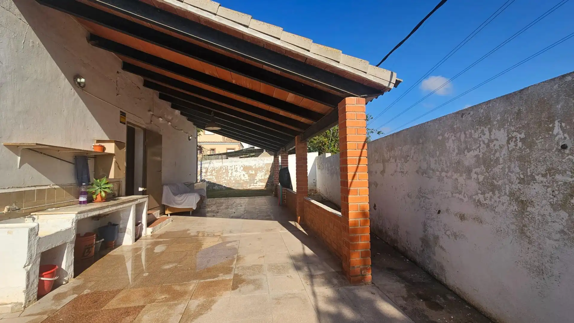 Terraza de Casa o chalet en venta en Cartagena con Jardín privado y Piscina