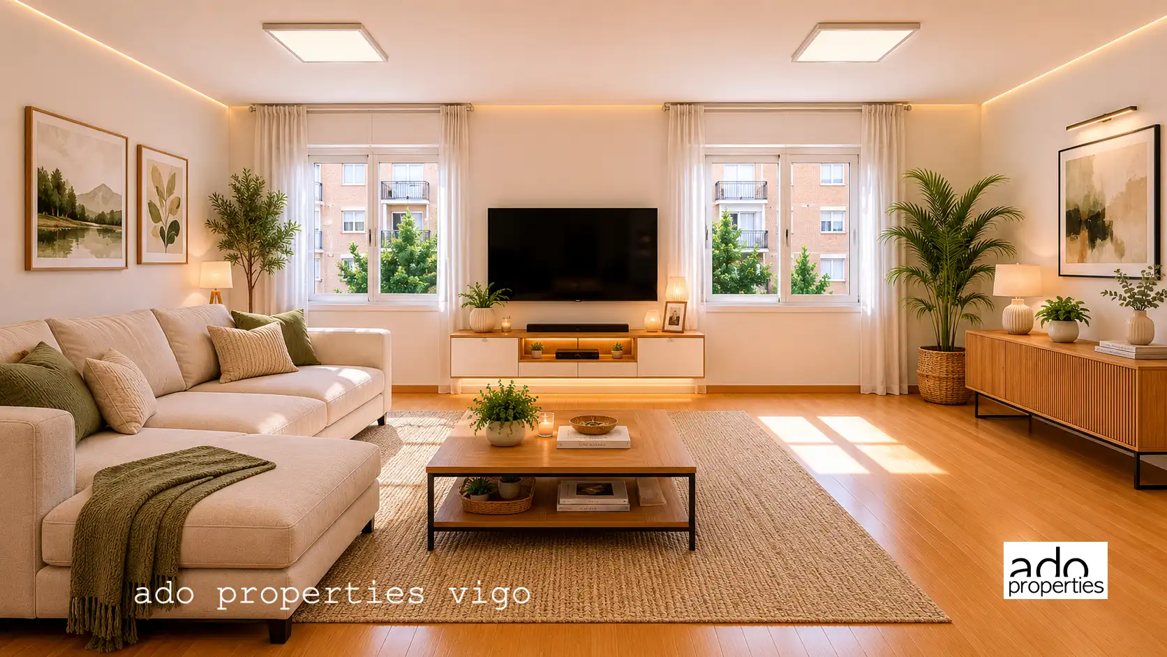 Sala de estar de Piso en venta en Vigo  con Trastero