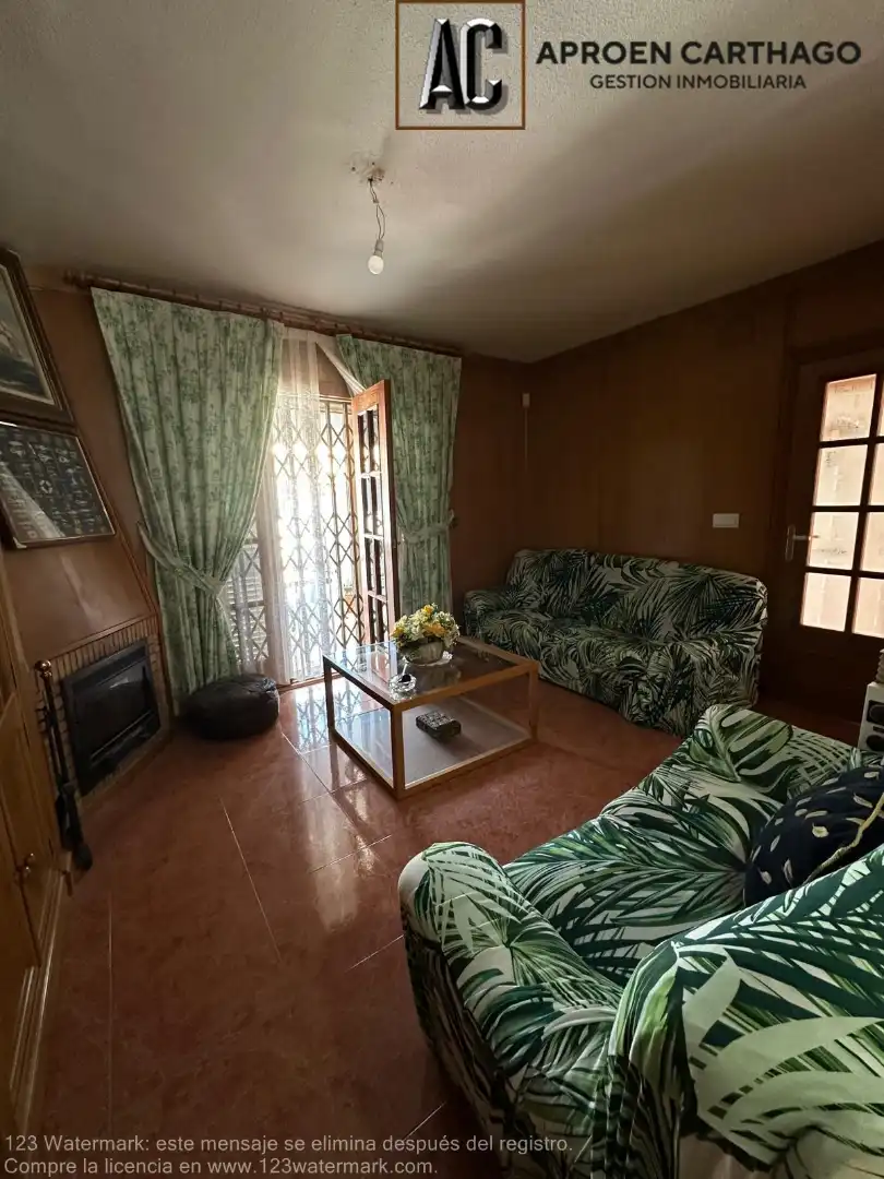 Sala de estar de Casa o chalet en venta en Cartagena con Aire acondicionado, Calefacción y Jardín privado