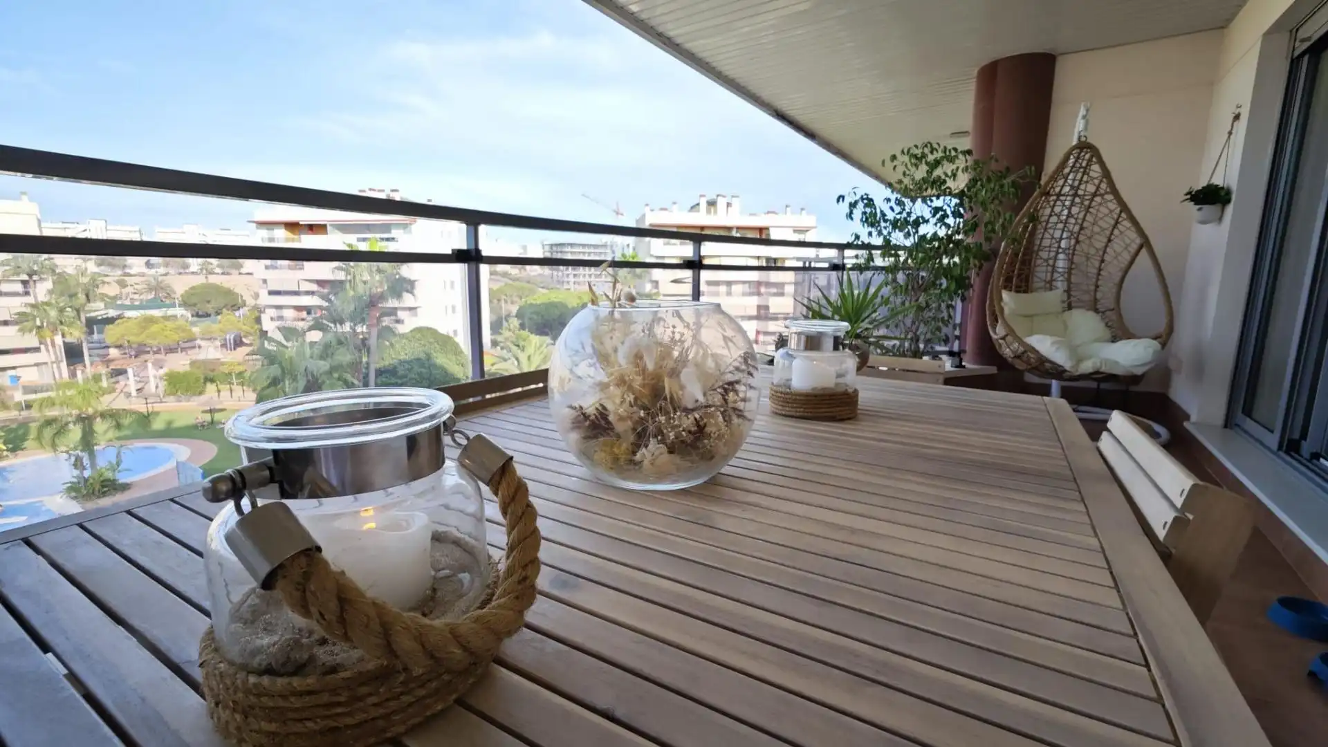 Terrace of Apartments for rent in Elche / Elx  with Air Conditioner, Heating and Terrace