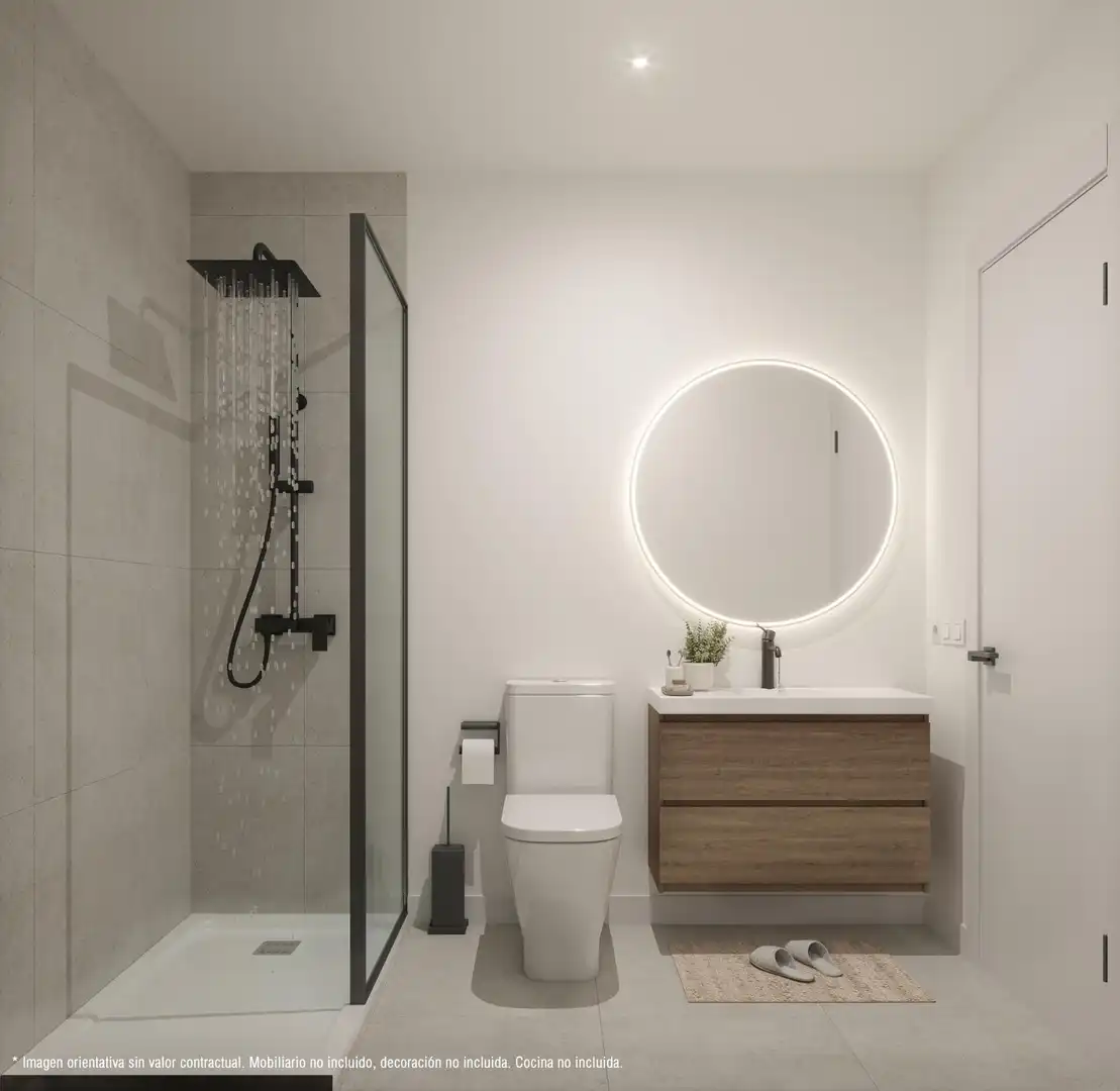 Baño de Loft en venta en Málaga con Aire acondicionado, Calefacción y Terraza