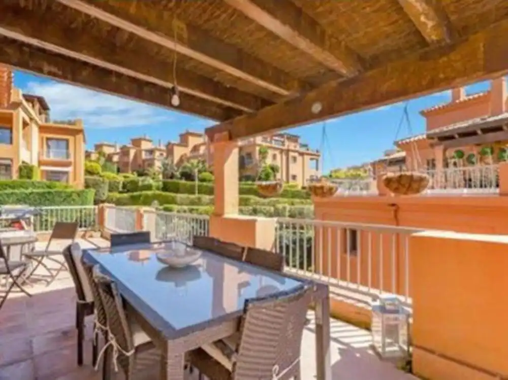 Terrasse von Dachboden zur Miete in Benahavís mit Klimaanlage, Heizung und Terrasse