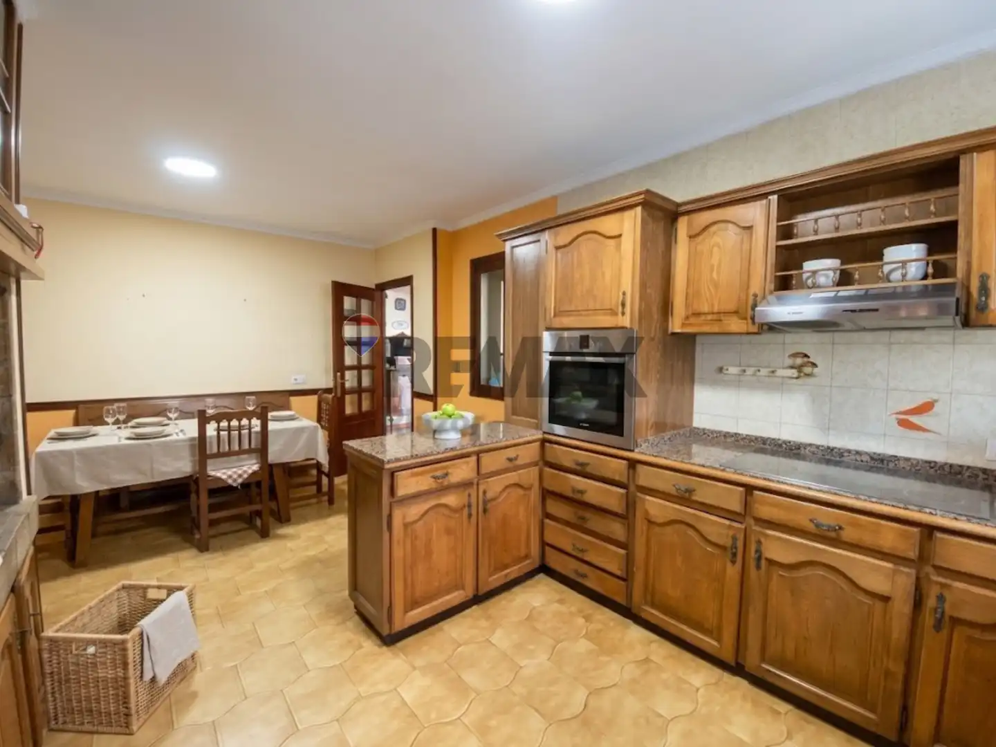 Cocina de Casa o chalet en venta en Ames con Calefacción, Jardín privado y Terraza
