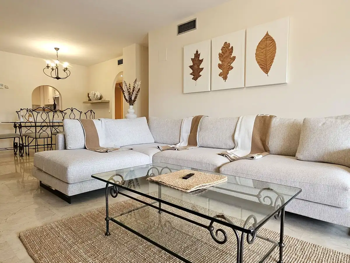 Sala de estar de Piso en venta en Marbella