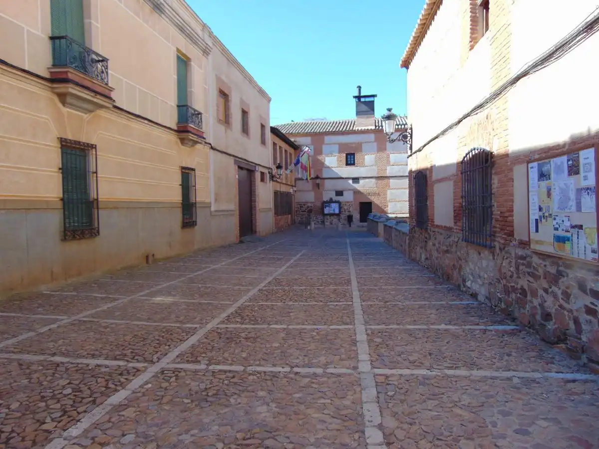 Vista exterior de Casa o chalet en venta en San Carlos del Valle con Calefacción, Terraza y Trastero